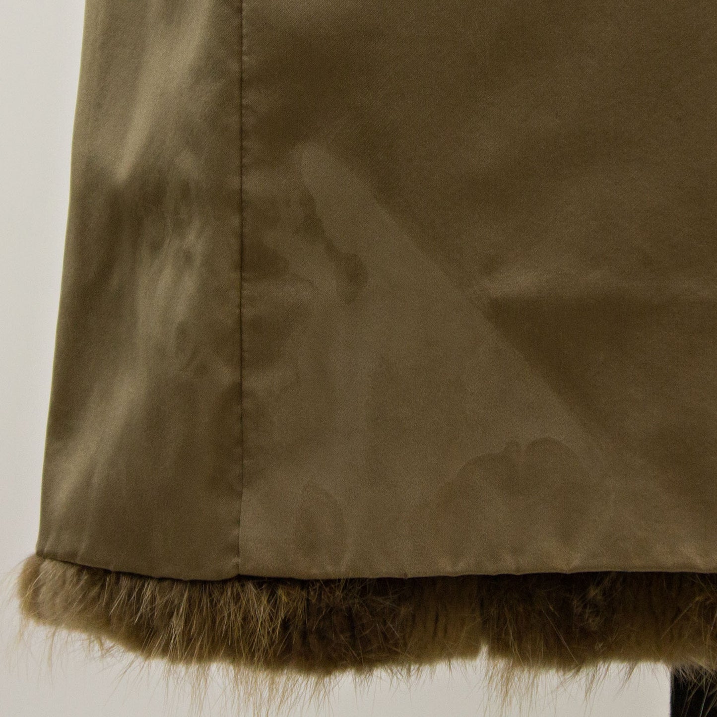 Blonde Beaver Coat- Size S
