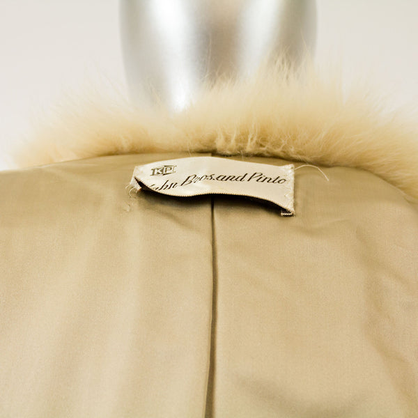 Blue Fox Jacket- Size M (Vintage Furs)
