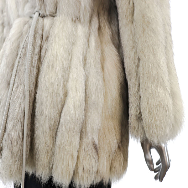 Blue Fox Jacket- Size S