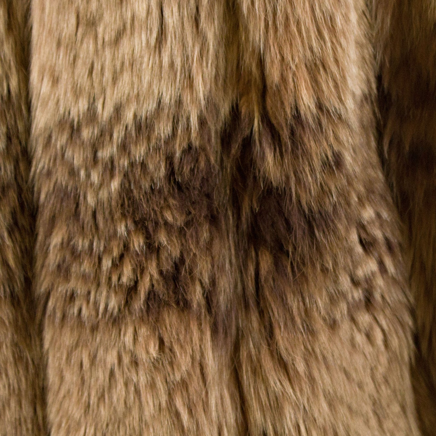 Brown Fox Coat - Size M