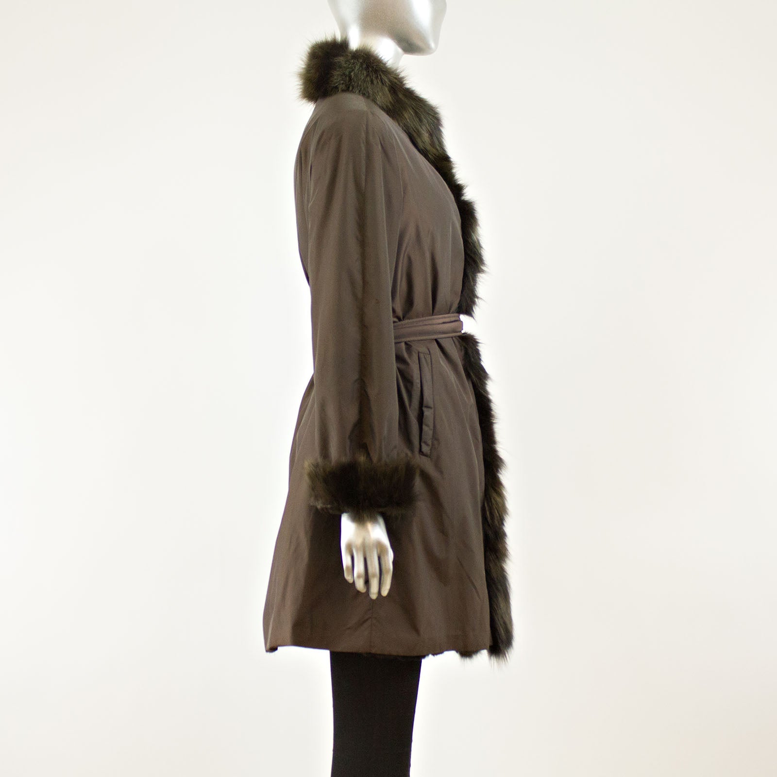 Chewy V Aspen Fur Coat: Tan Brown – Barks First Avenue