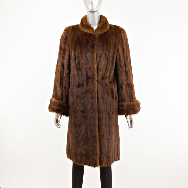 Chinese Mink Coat- Size M (Vintage Furs)