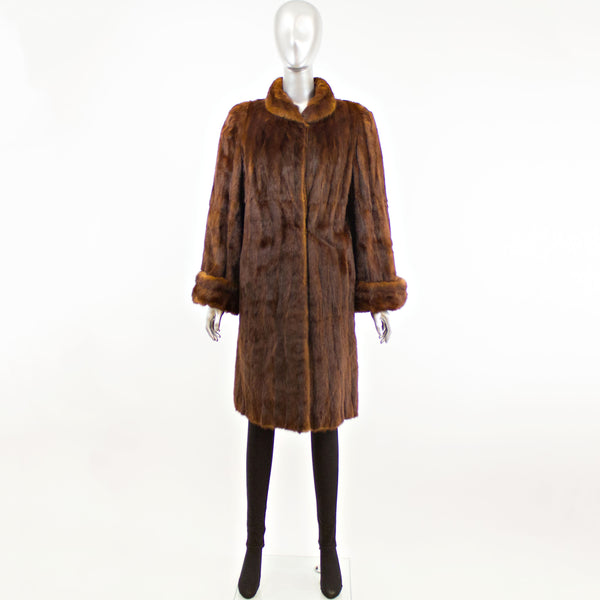 Chinese Mink Coat- Size M (Vintage Furs)