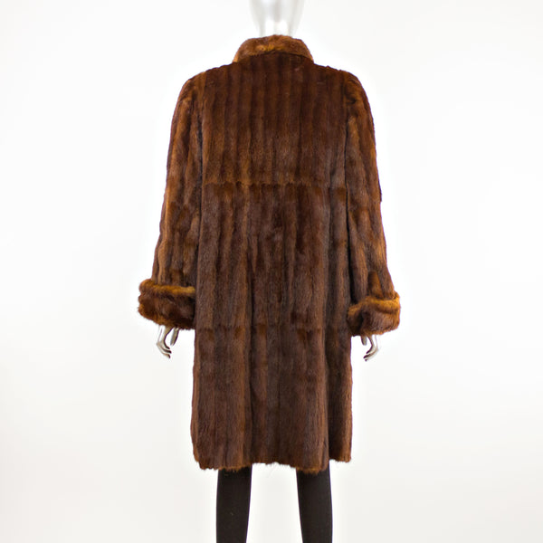 Chinese Mink Coat- Size M (Vintage Furs)