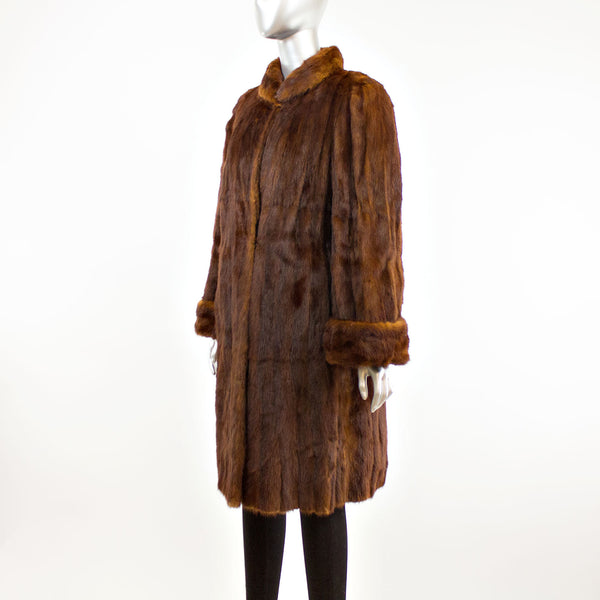 Chinese Mink Coat- Size M (Vintage Furs)