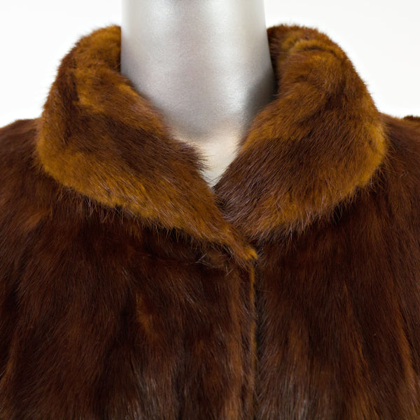 Chinese Mink Coat- Size M (Vintage Furs)