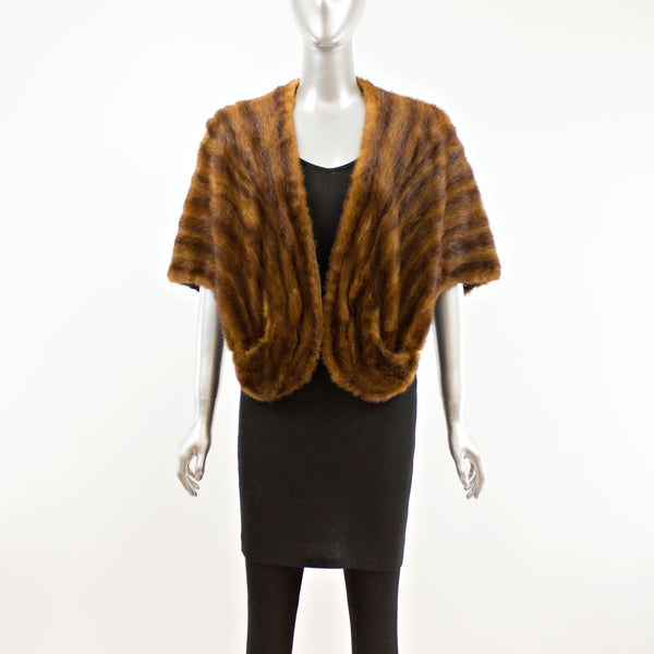 Chinese Mink Stole- Free Size (Vintage Furs)