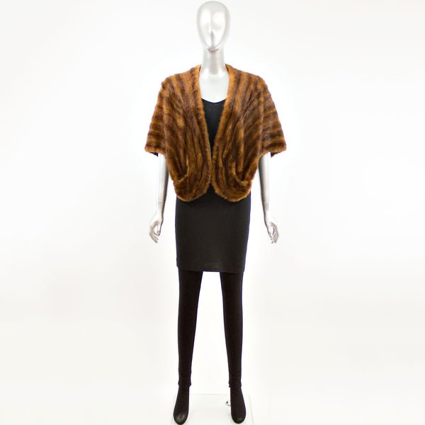 Chinese Mink Stole- Free Size (Vintage Furs)