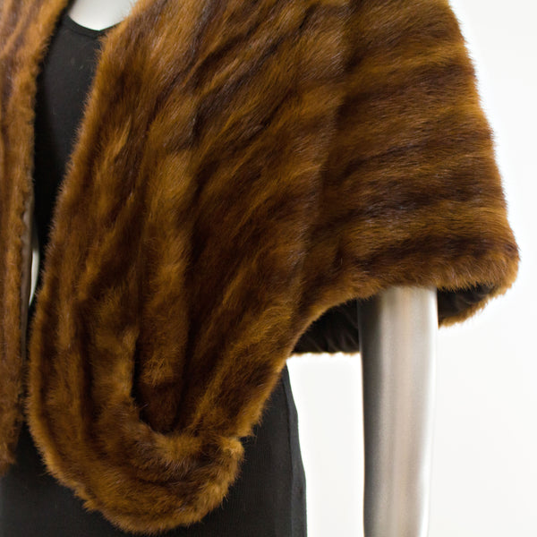 Chinese Mink Stole- Free Size (Vintage Furs)