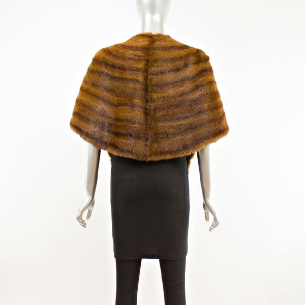 Chinese Mink Stole- Free Size (Vintage Furs)