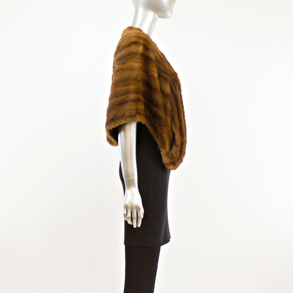 Chinese Mink Stole- Free Size (Vintage Furs)