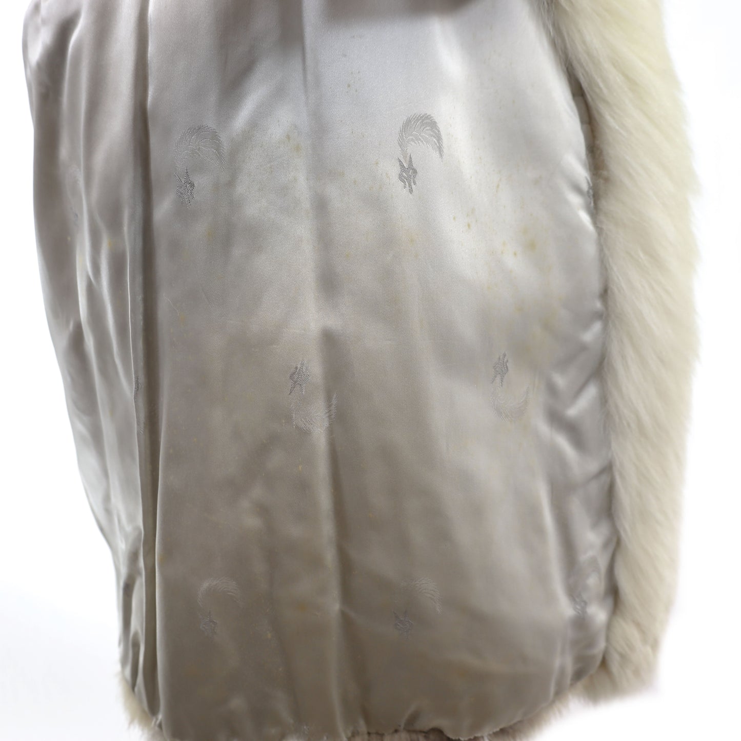 Coyote Jacket with Fox Trim- Size L