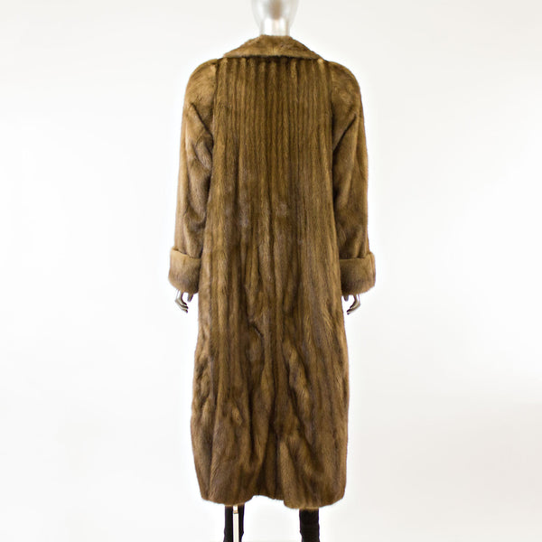 Demi Buff Mink Coat- Size M (Vintage Furs)