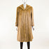 Demi Buff Mink 7/8 Coat- Size L (Vintage Furs)