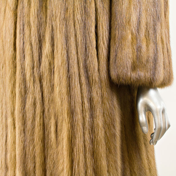Demi Buff Mink 7/8 Coat- Size L (Vintage Furs)