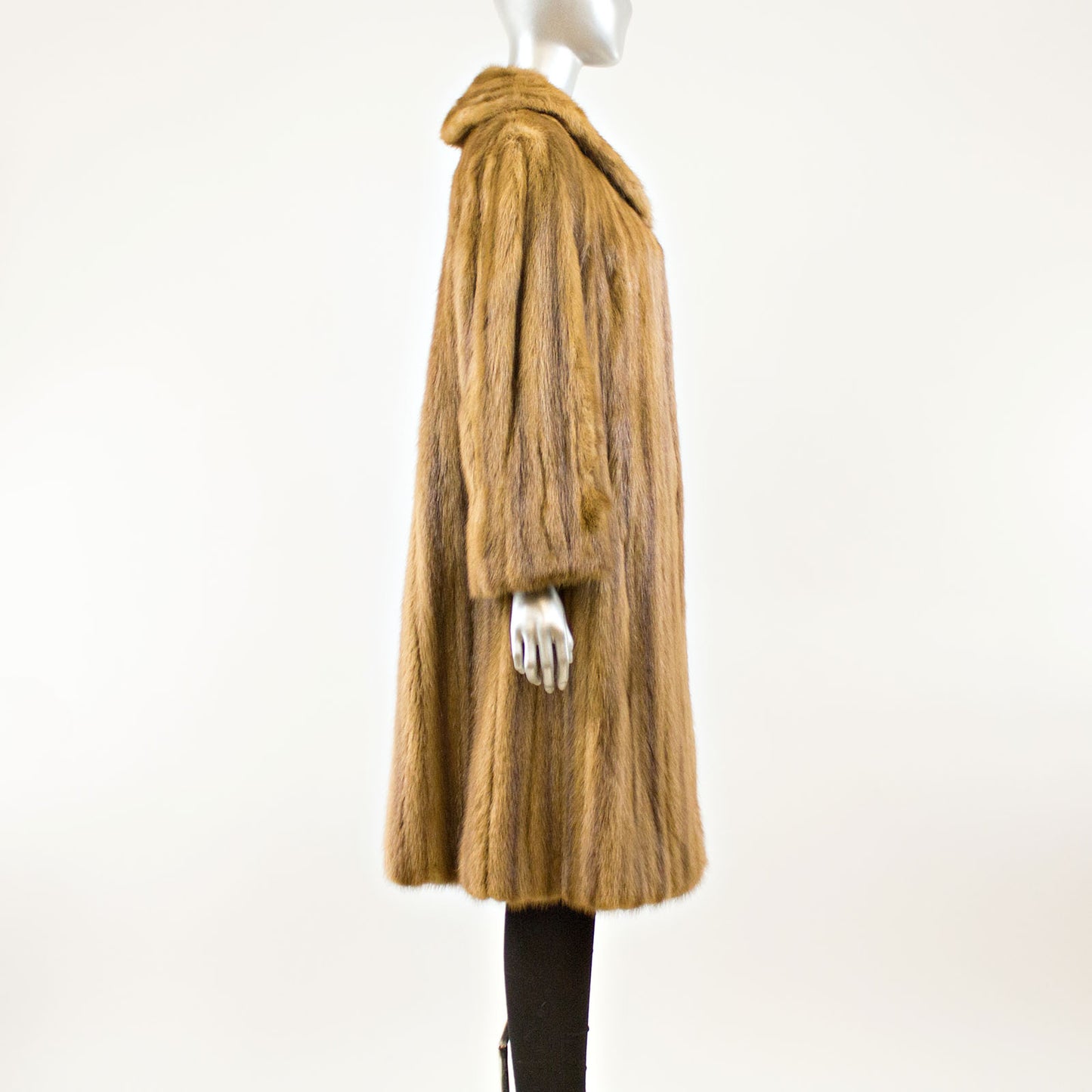 Demi Buff Mink 7/8 Coat- Size L
