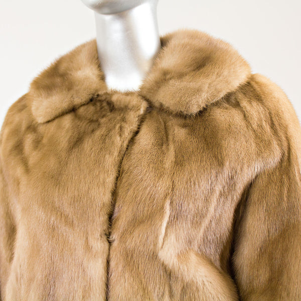 Demi Buff Mink Jacket - Size M ( Vintage Furs)
