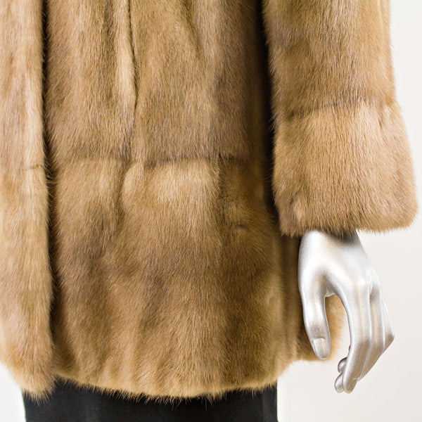 Demi Buff Mink Jacket - Size M ( Vintage Furs)