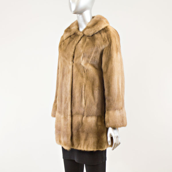 Demi Buff Mink Jacket - Size M ( Vintage Furs)