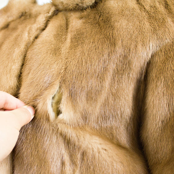 Demi Buff Mink Jacket - Size M ( Vintage Furs)