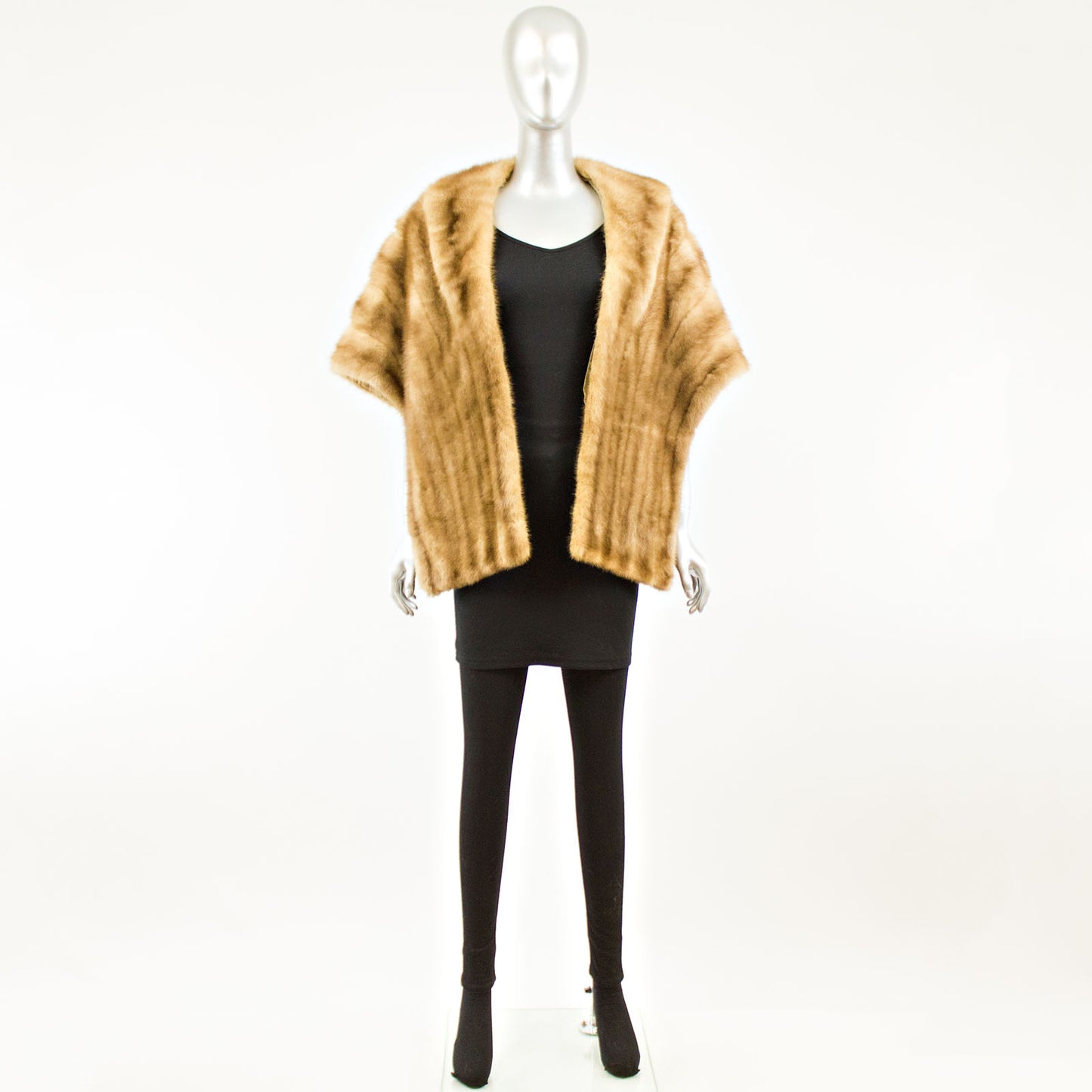 Demi Buff mink stole - Size Free (Vintage Furs)