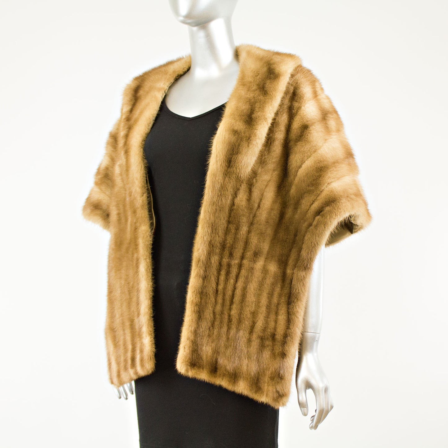 Demi Buff mink stole - Size Free (Vintage Furs)