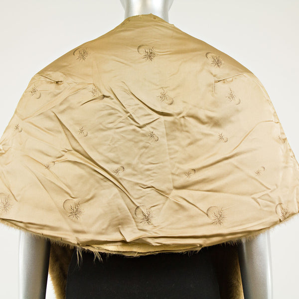 Demi Buff mink stole - Size Free (Vintage Furs)