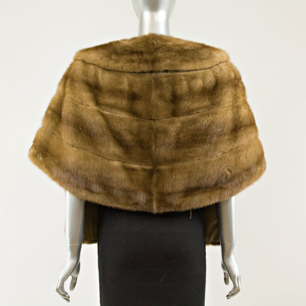 Demi Buff Mink Stole - Free Size (Vintage Furs)