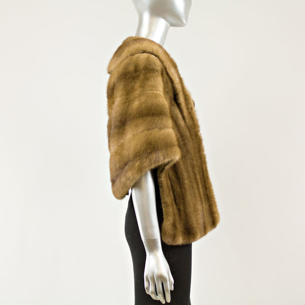 Demi Buff Mink Stole - Free Size (Vintage Furs)