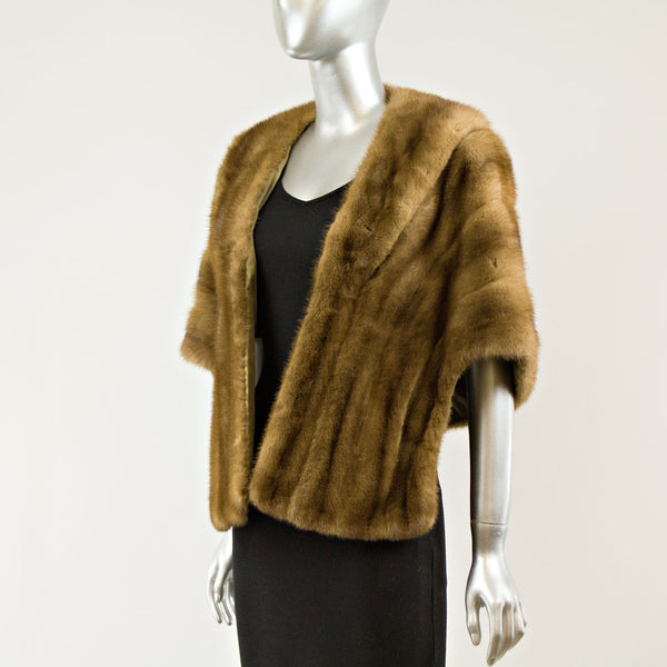 Demi Buff Mink Stole - Free Size (Vintage Furs)