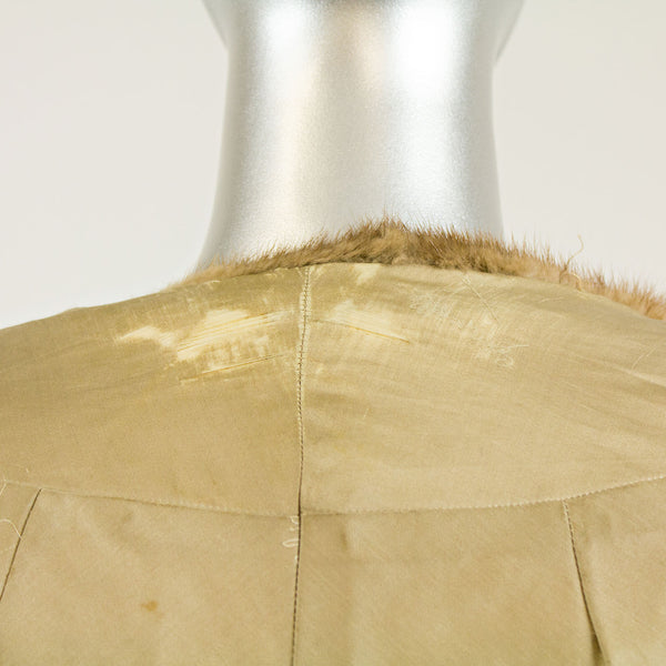 Demi Buff Mink Stole - Free Size (Vintage Furs)