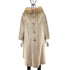 Faux Fur Coat with Mink Collar- Size XXL-XXXL