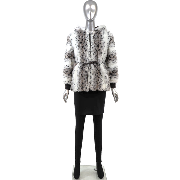 Faux Fur Jacket- Size XS