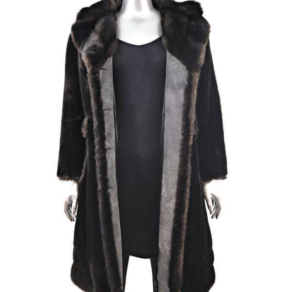 Faux Fur Coat- Size XS