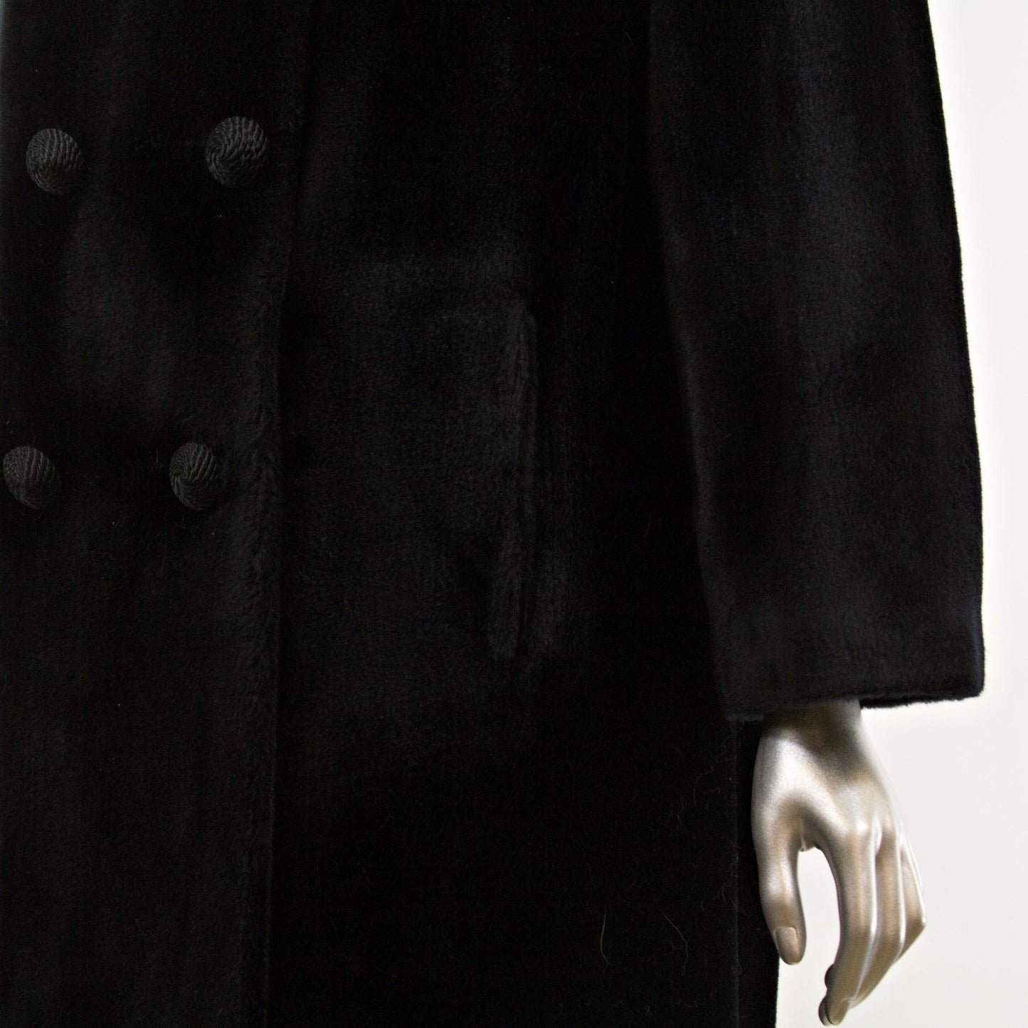 Faux Fur Coat- Size M