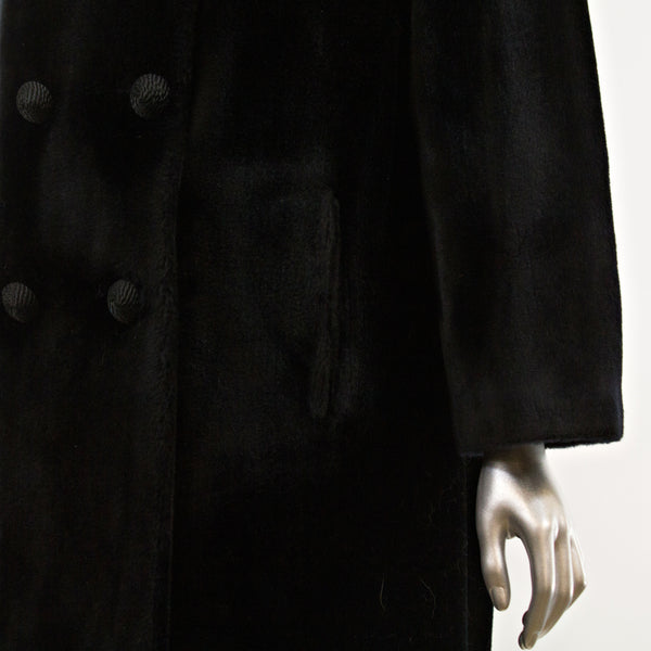 Faux Fur Coat- Size M (Vintage Furs)