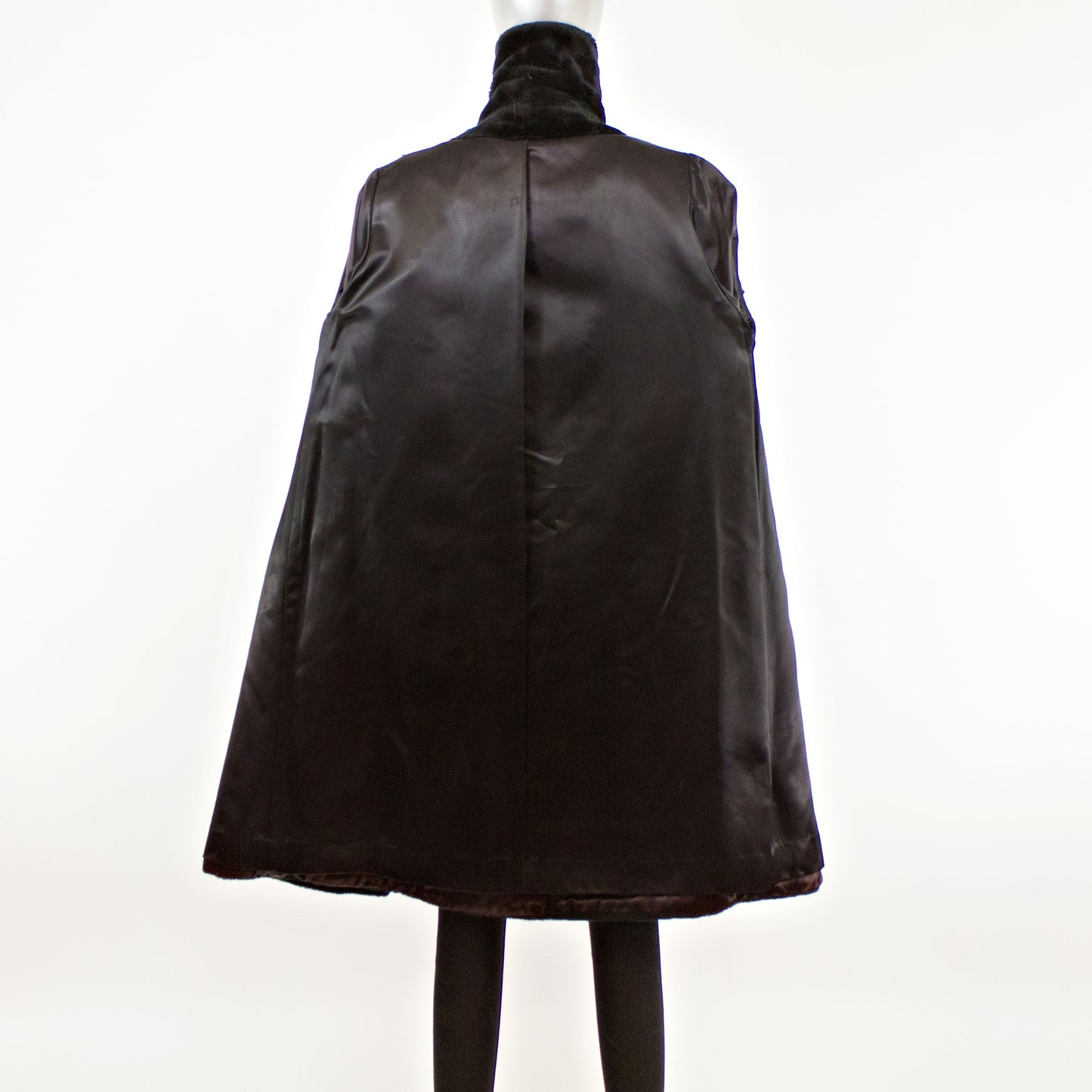 Faux Fur Coat- Size M