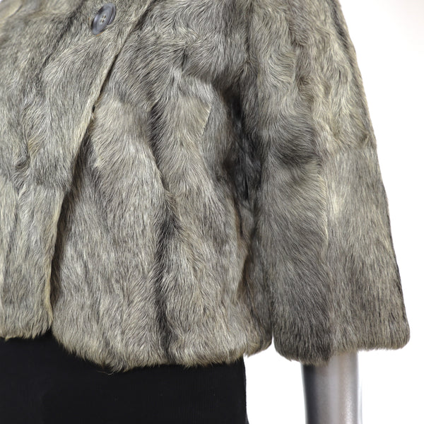 Faux Fur Jacket- Size XS