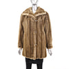 Faux Fur Jacket- Size M