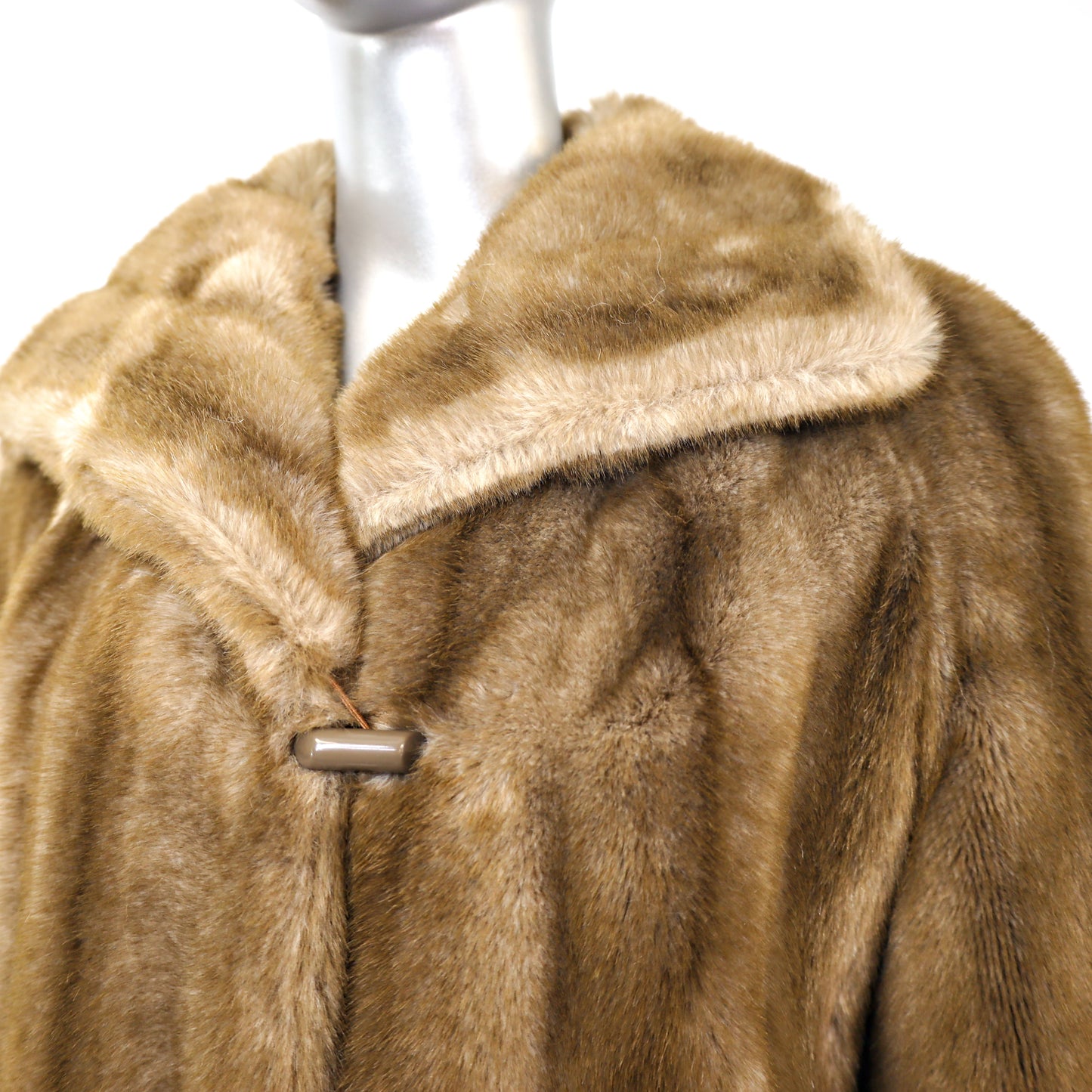 Faux Fur Jacket- Size M