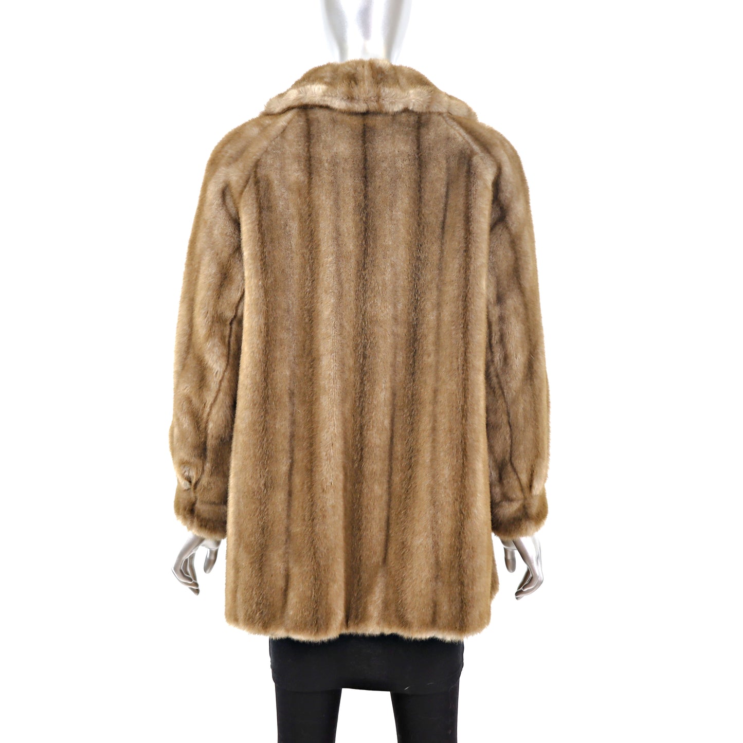 Faux Fur Jacket- Size M