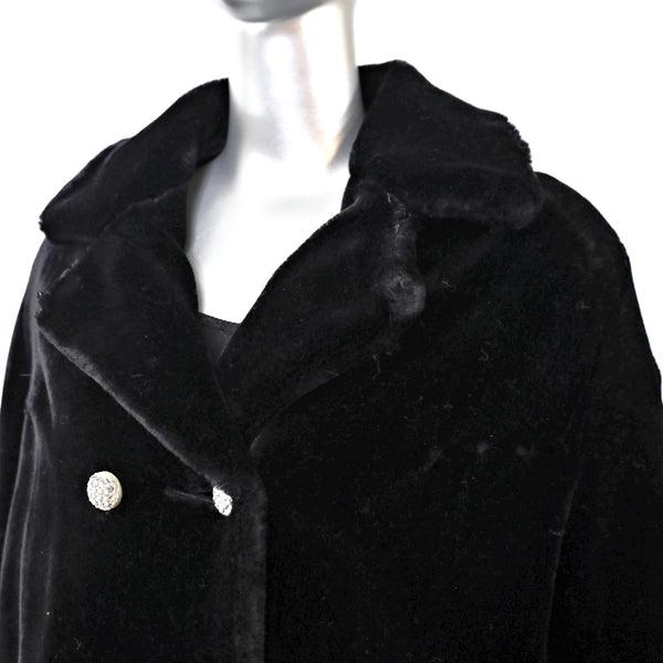 Faux Fur Jacket- Size XL