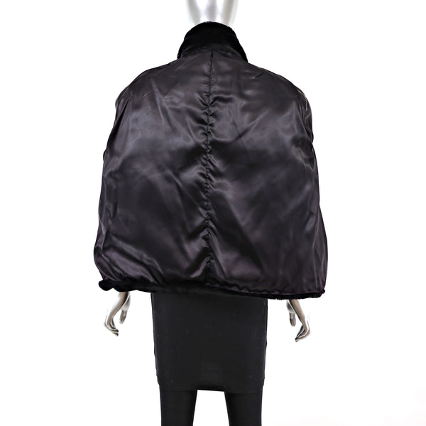 Faux Fur Jacket- Size XL