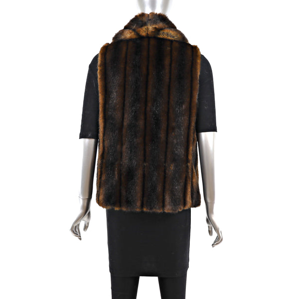 Ralph Lauren Faux Fur Vest- Size M