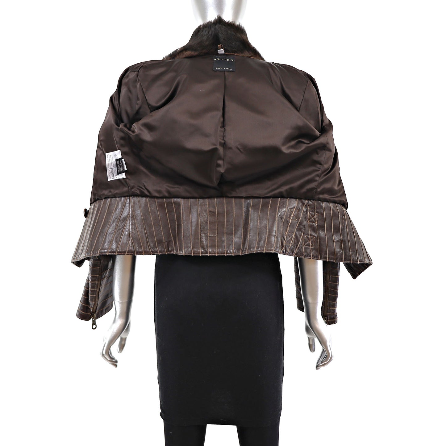 Faux Fur Jacket- Size S