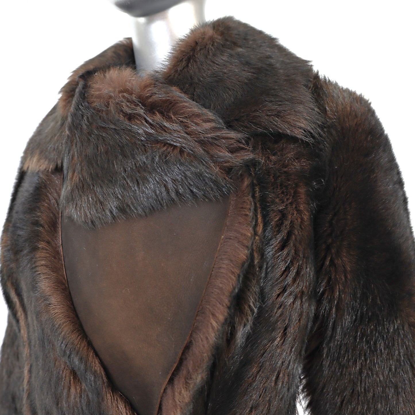 Faux Fur Jacket- Size S
