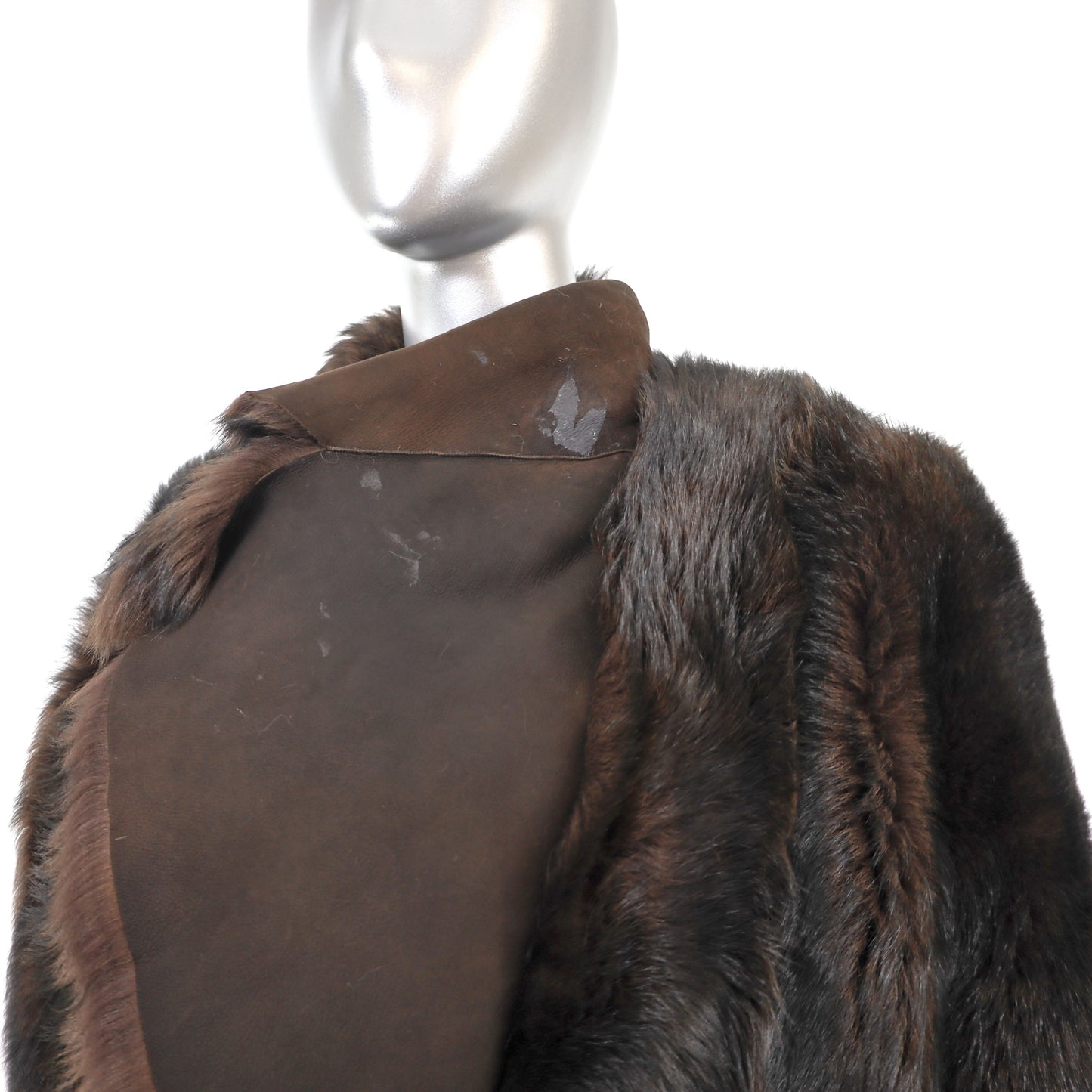 Faux Fur Jacket- Size S