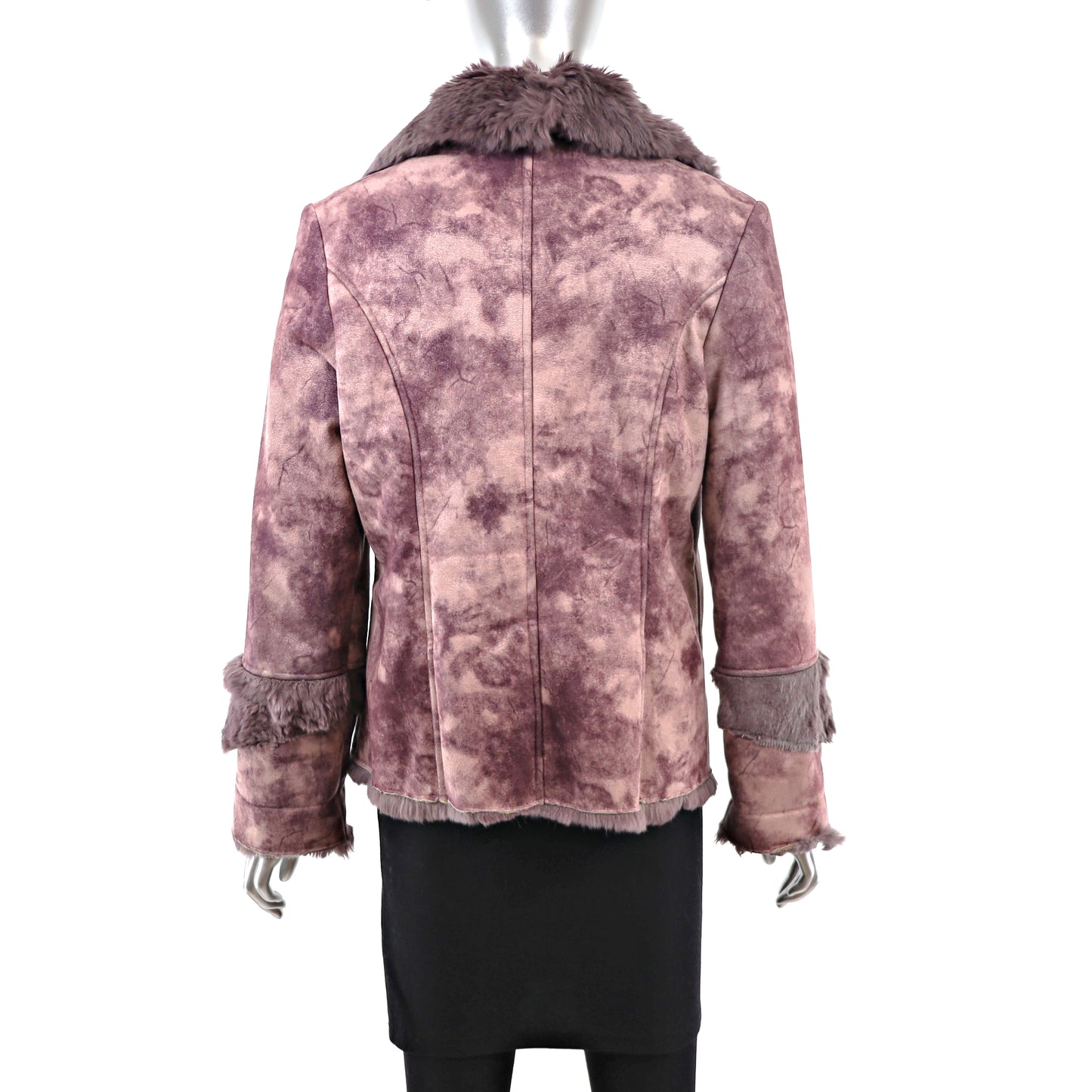 Faux Shearling Jacket- Size S