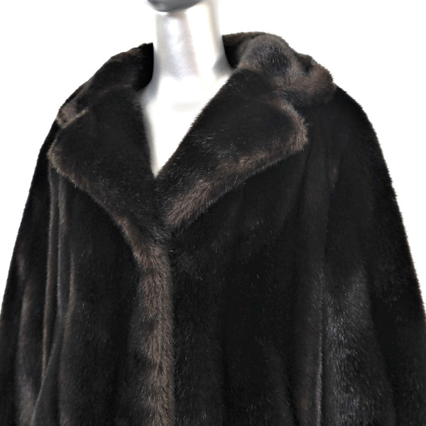 Faux Fur Jacket- Size L