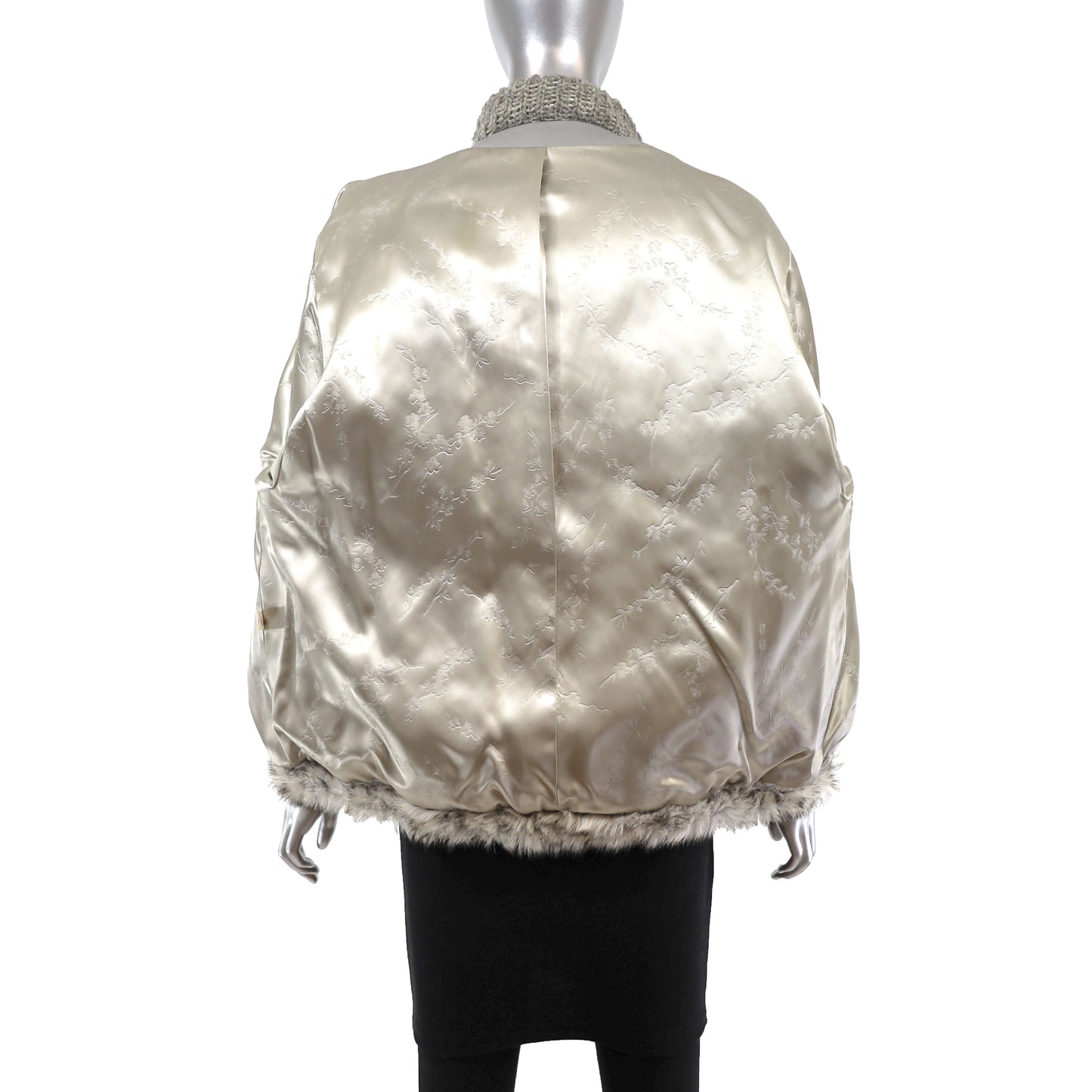 Faux Fur Jacket- Size L